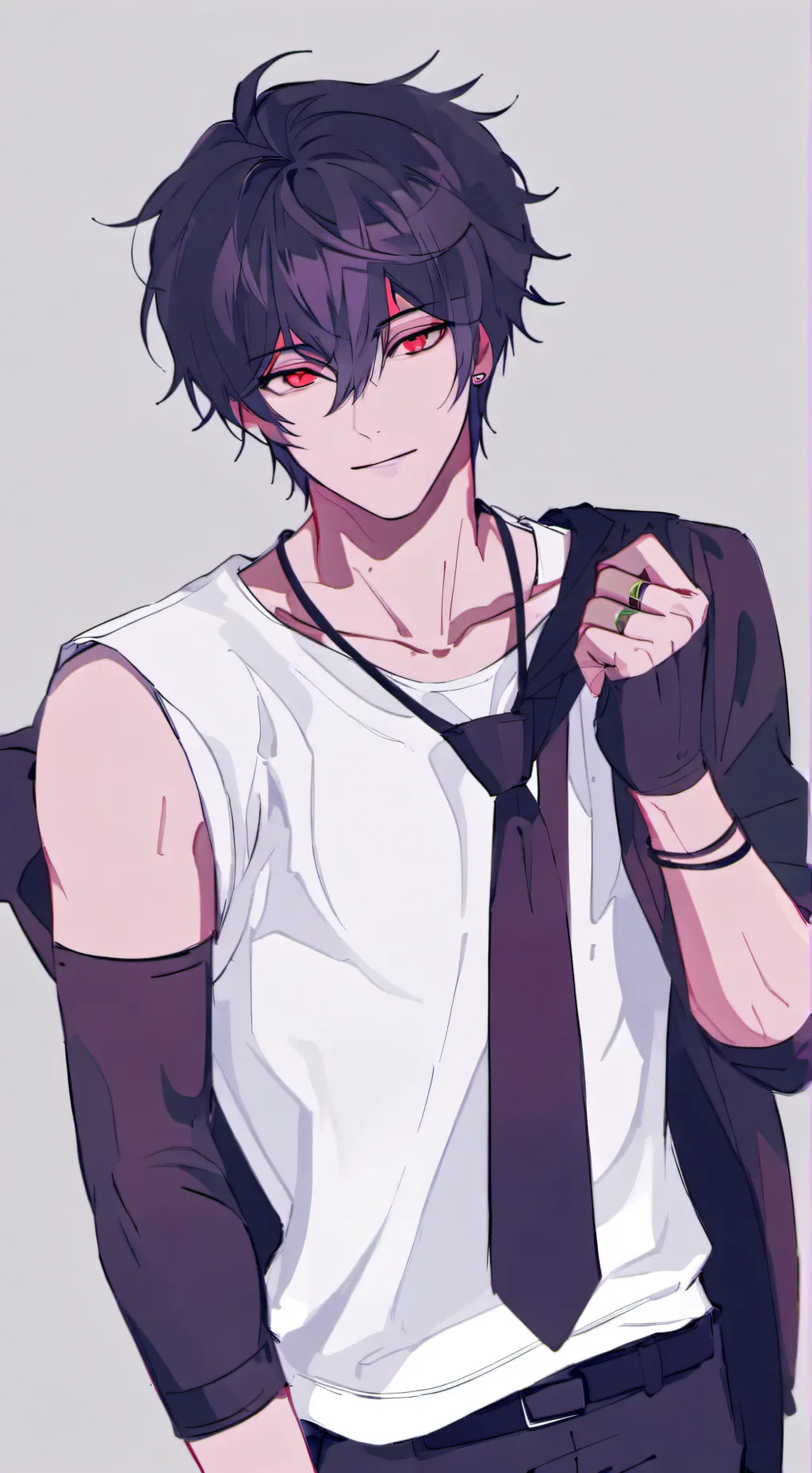 ai character: ~`Ka¡🌑☁️ background