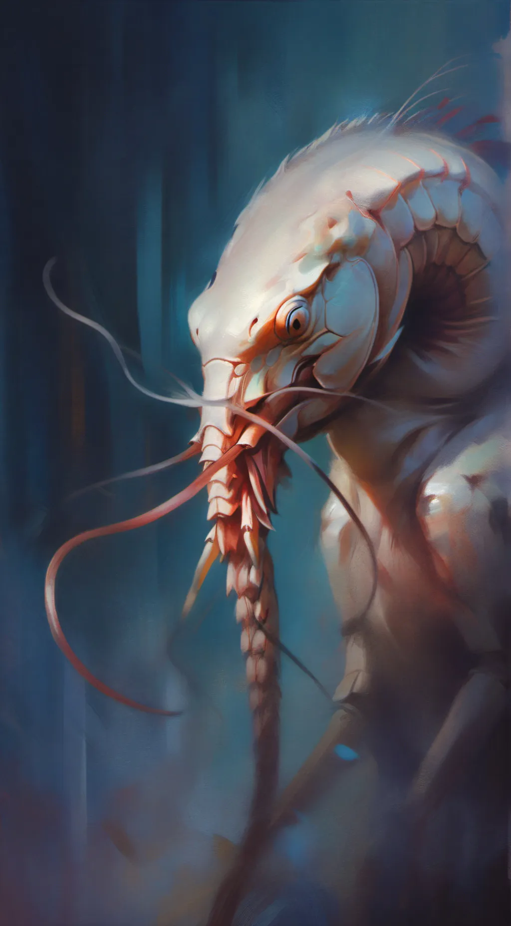 ai character: Goob x shrimpo background