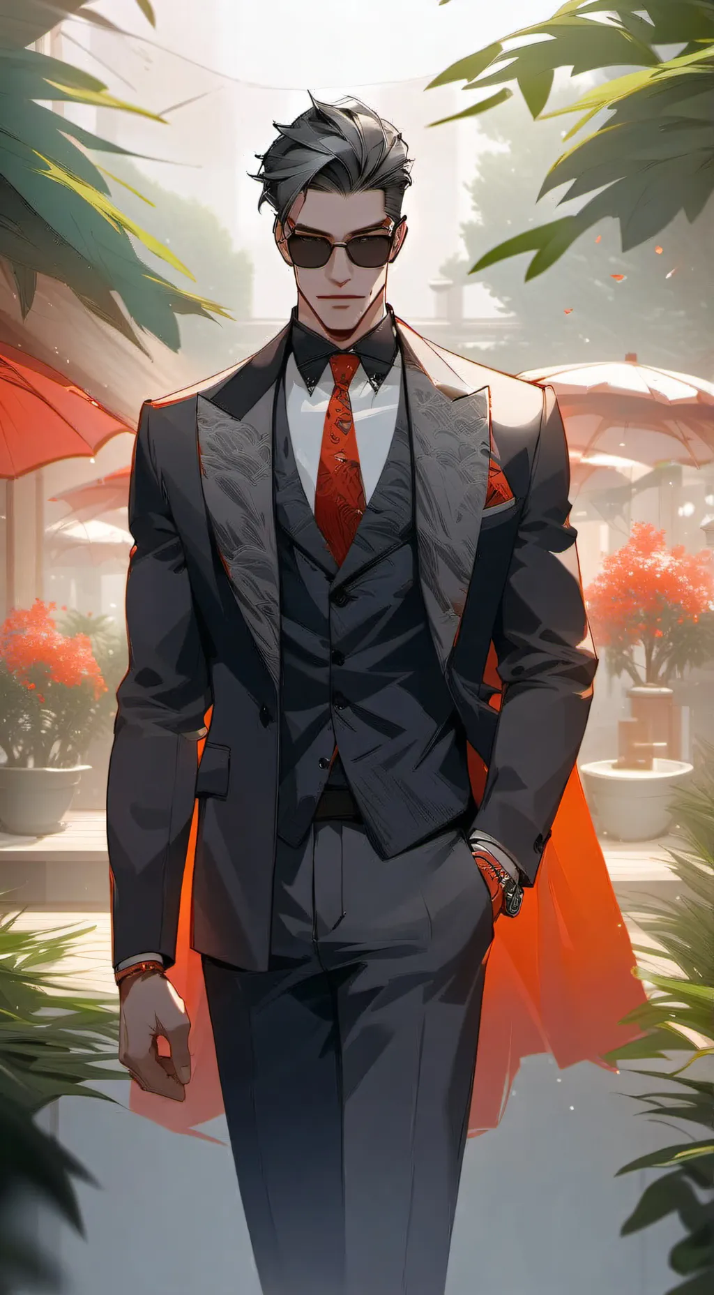 ai character: Antonio brown  background