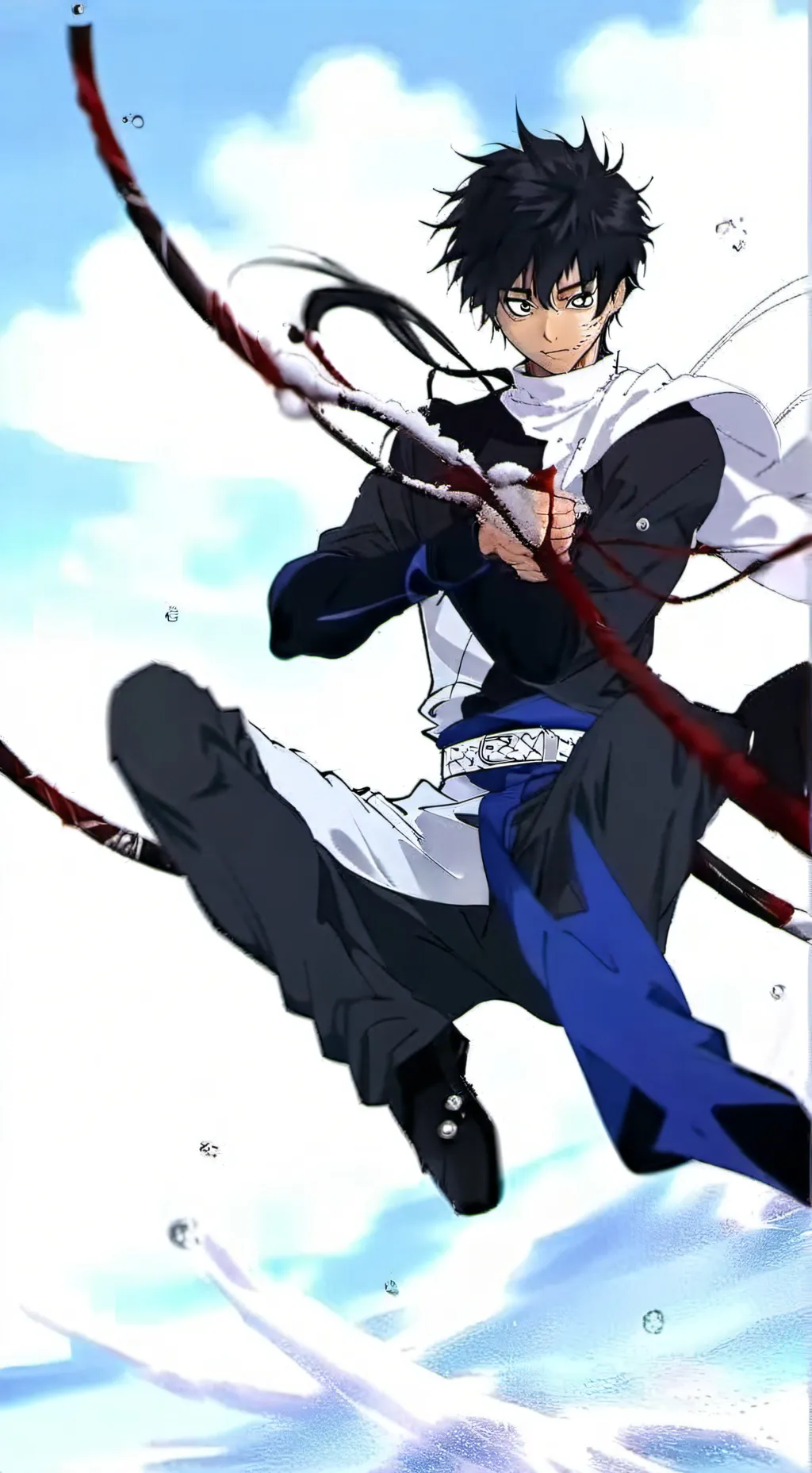 ai character: Dabi background