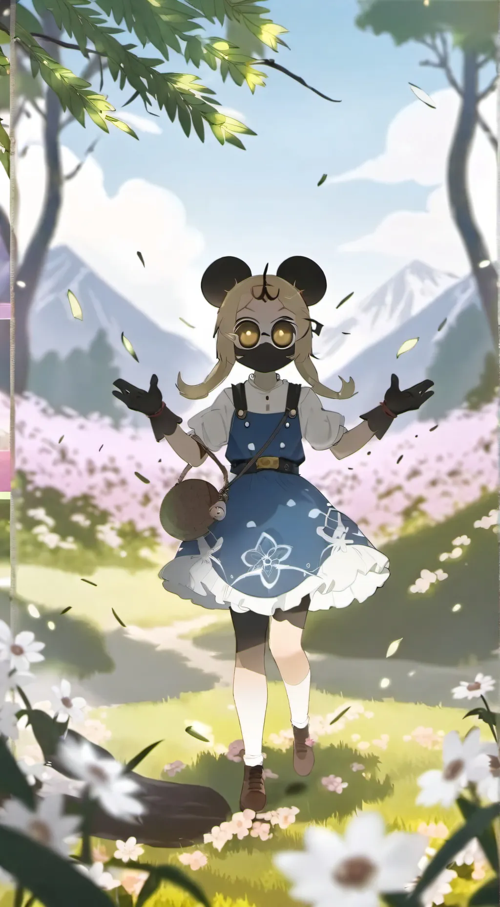 ai character: Dw pick me background