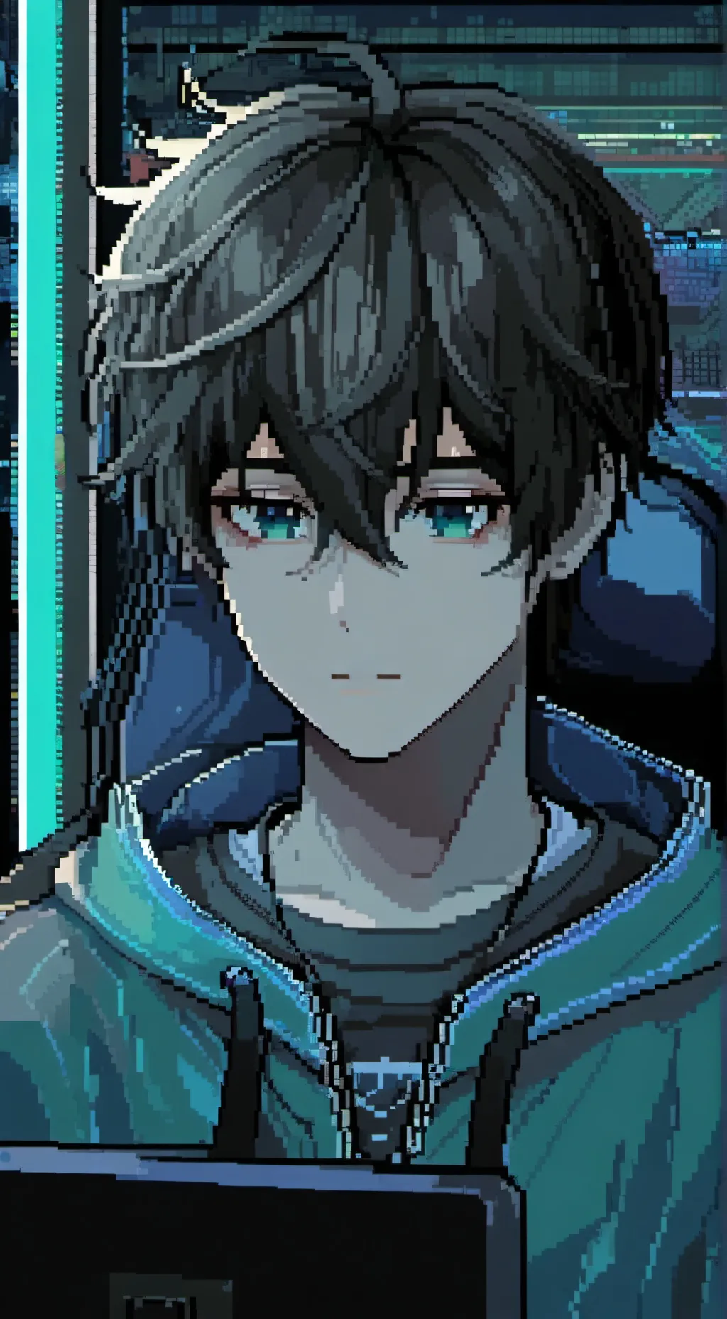 ai character: Zen background