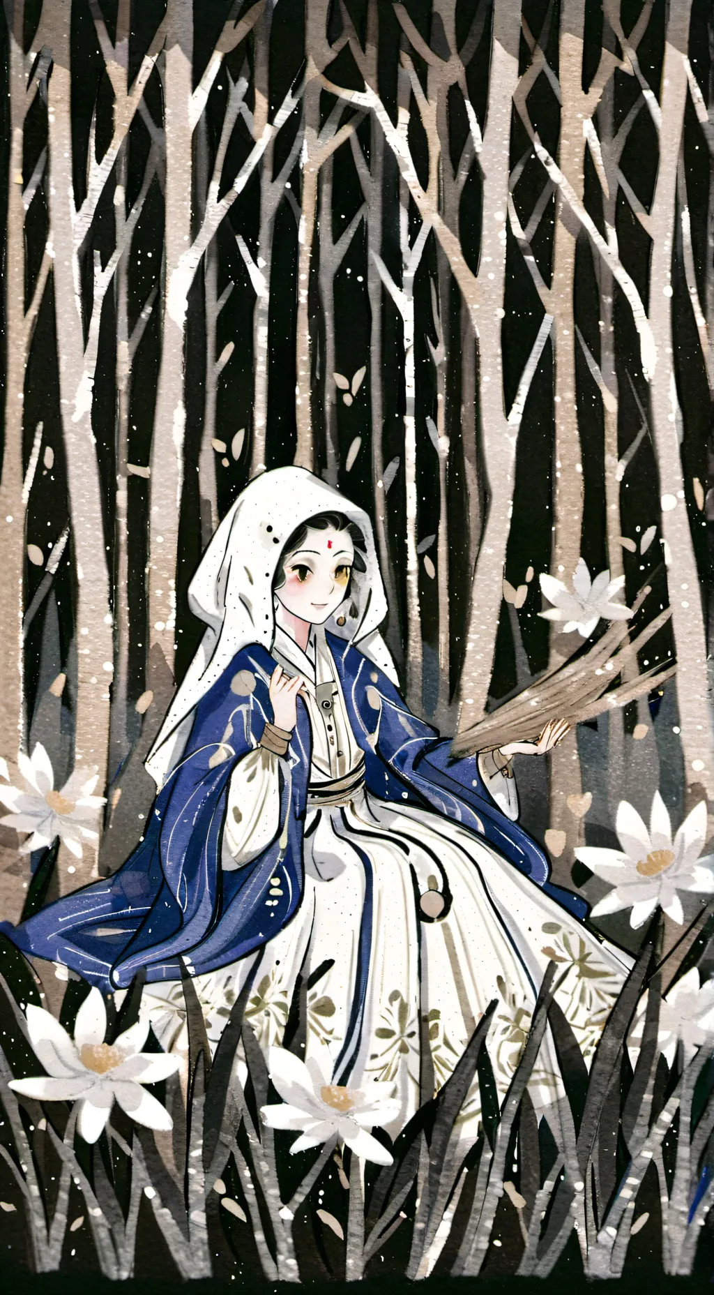 ai character: gojo saturo☆<3 background