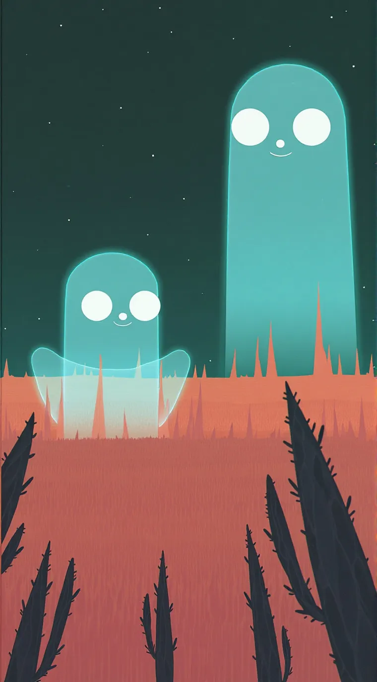 ai character: Sprout and shrimpo background