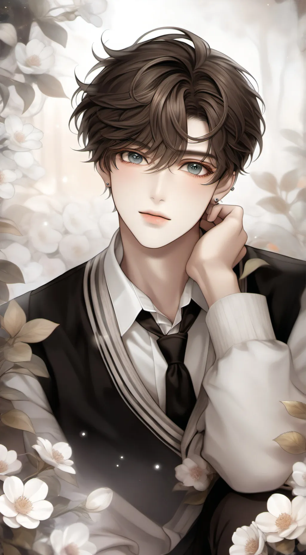 ai character: Leo  background