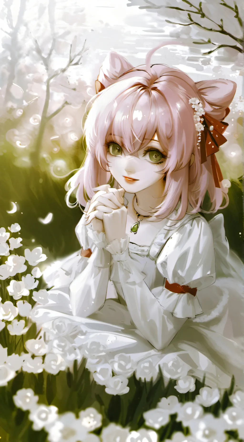 ai character: Amy.Exe background