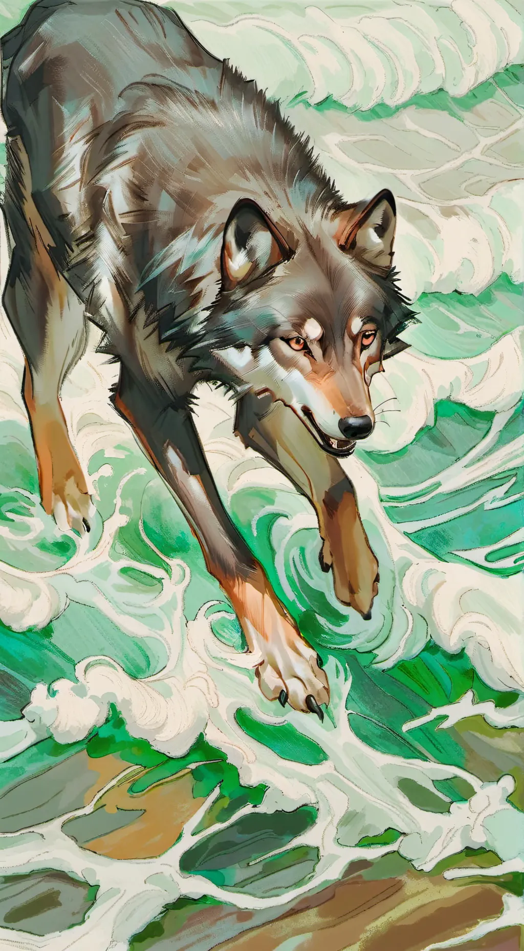 ai character: Sandstorm background