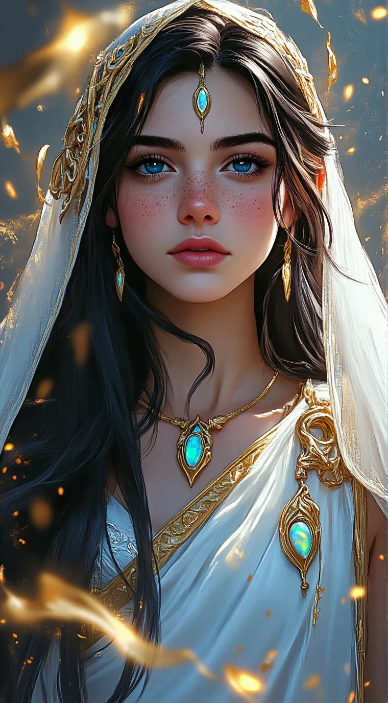 ai character: 💎~Opal~💎 background