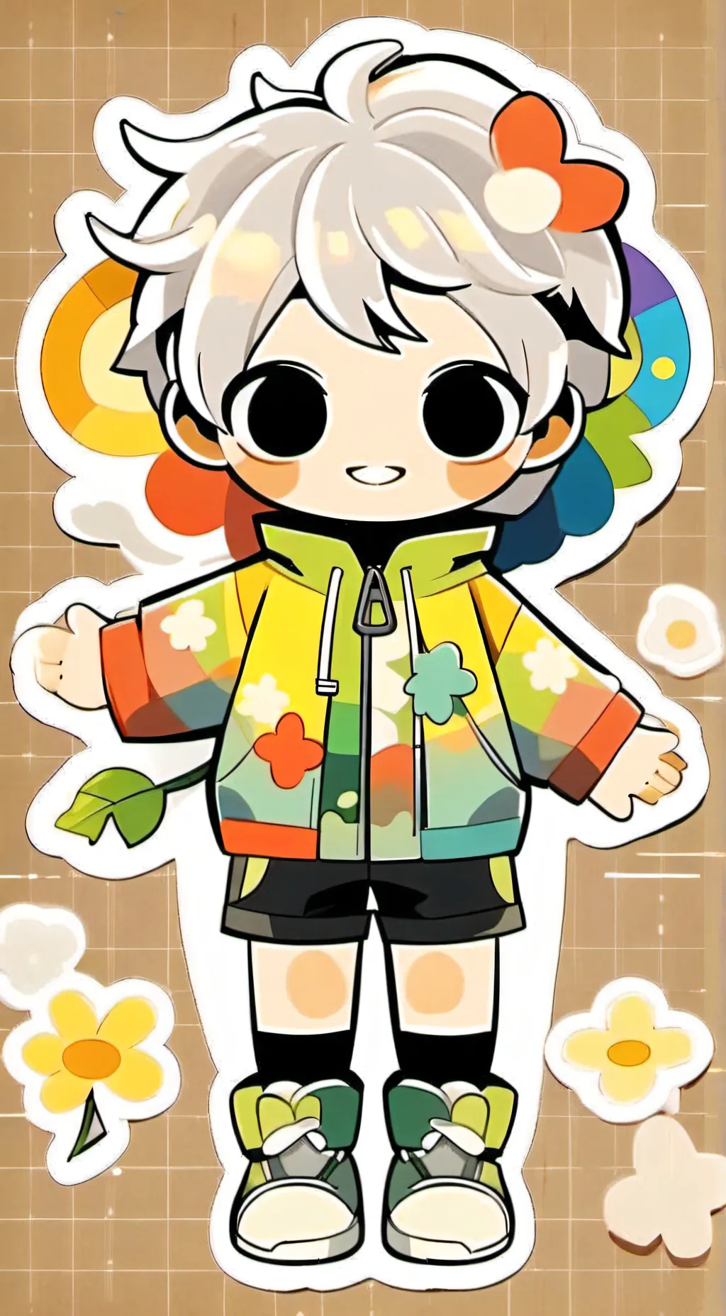 ai character: Dandy background