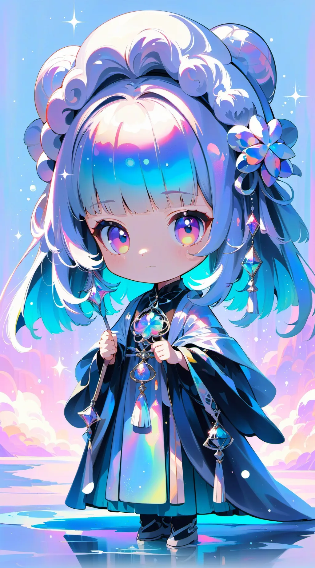 ai character: Lily background