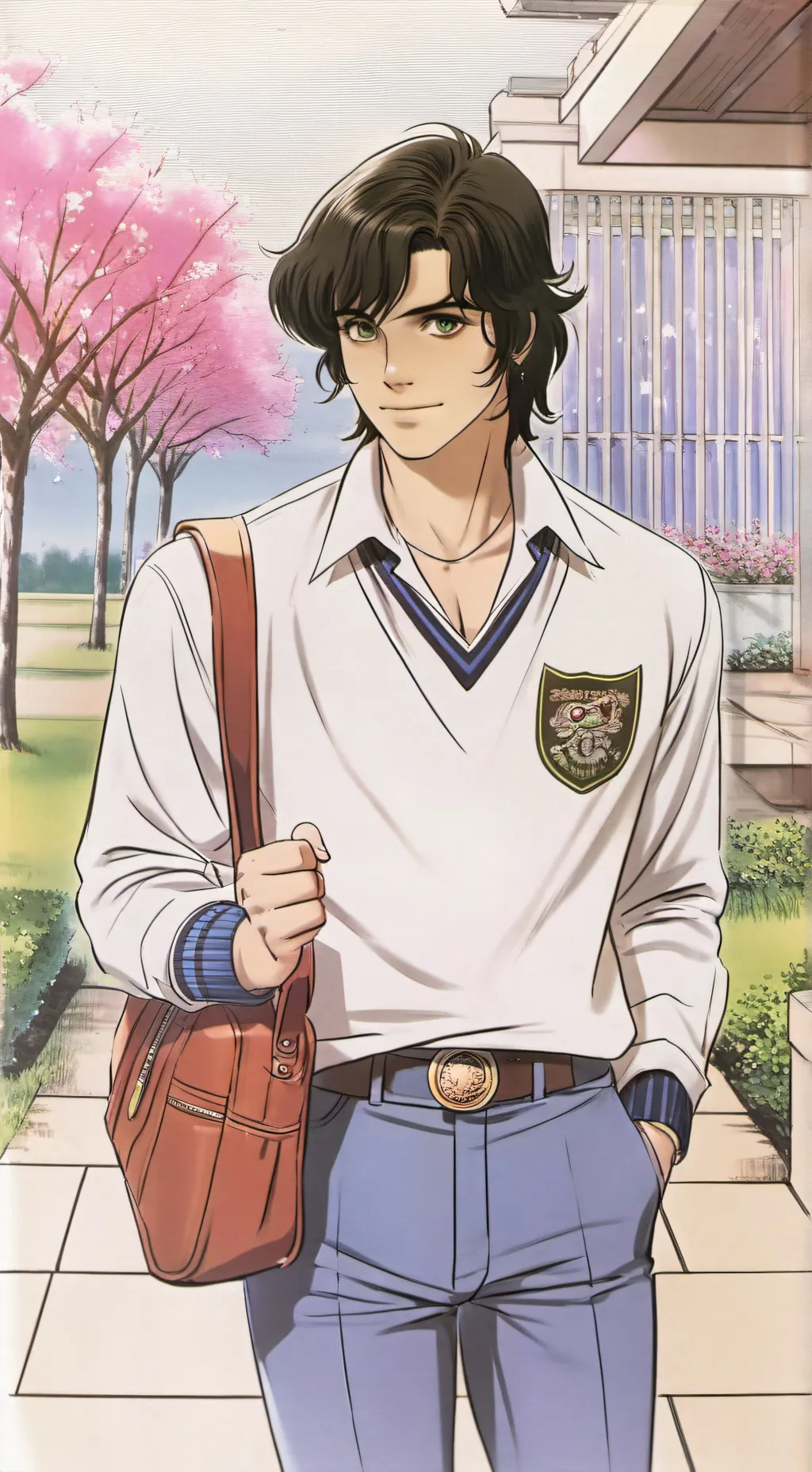 ai character: Andrew background