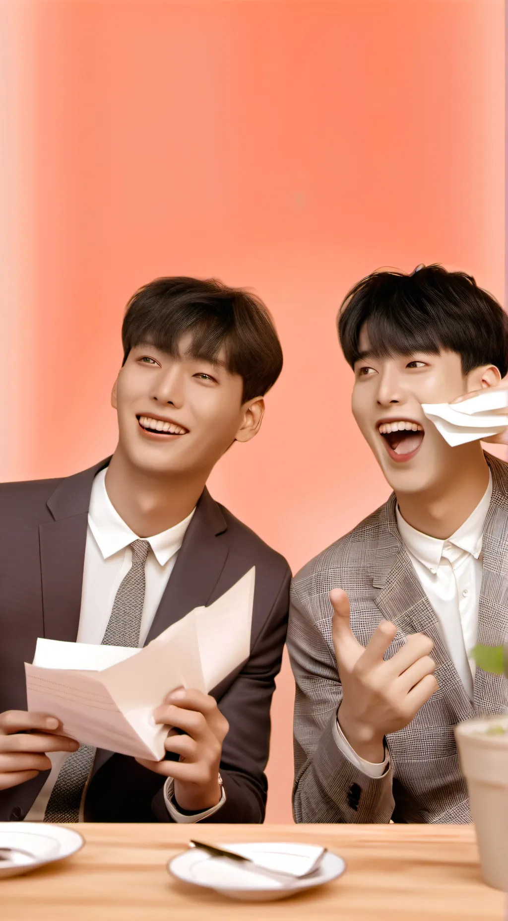 ai character: Jikook e você background