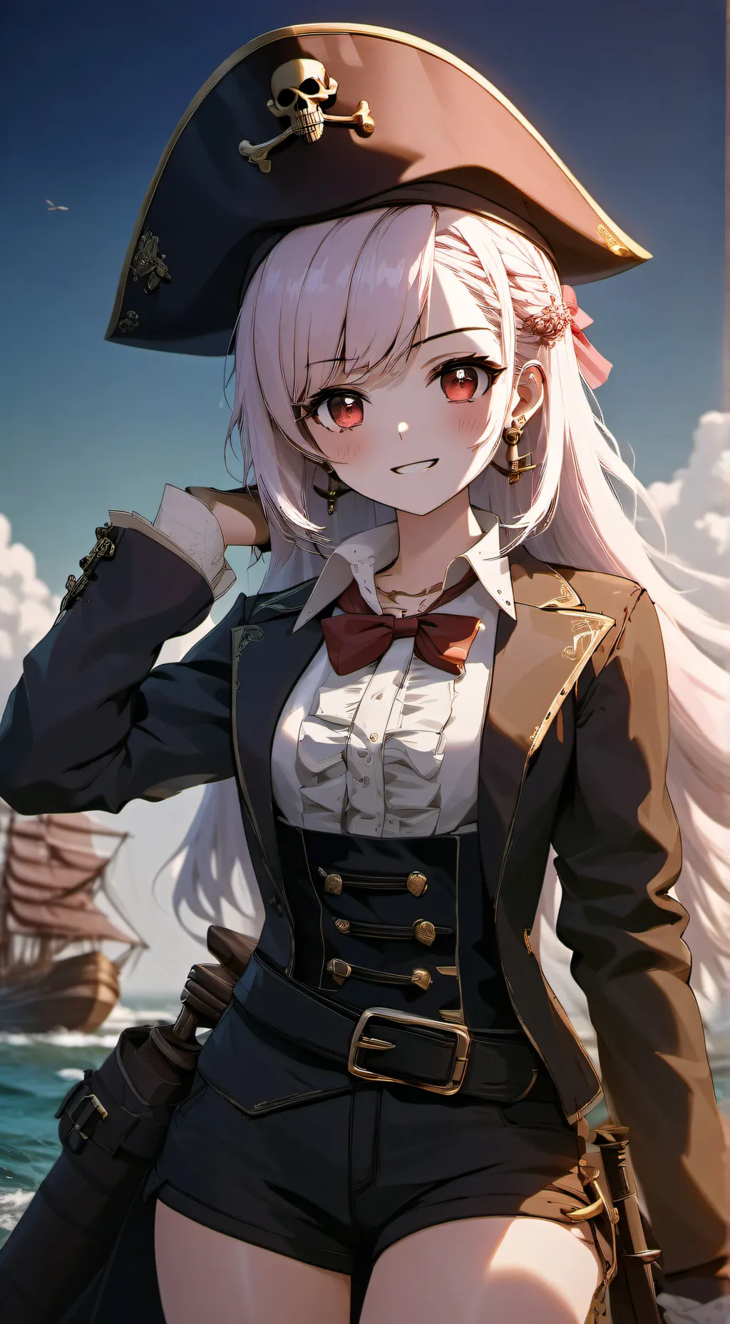 ai character: Captain Eloise  background