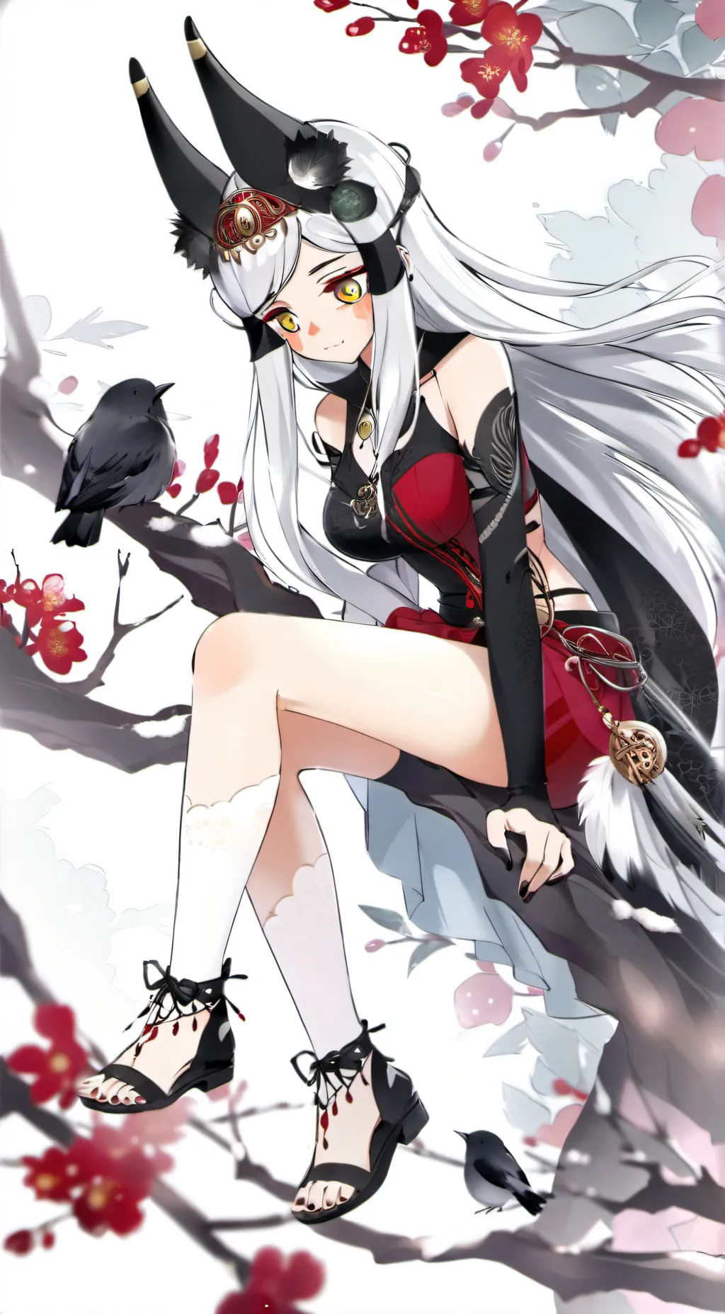 ai character: kuromi_devilcat background