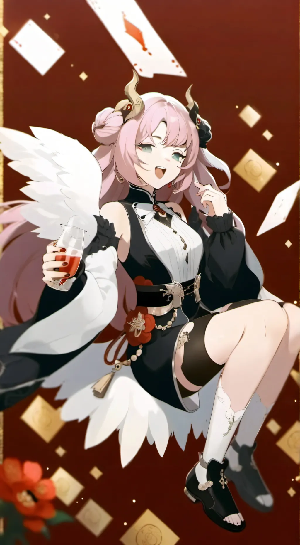 ai character: Veronika  background