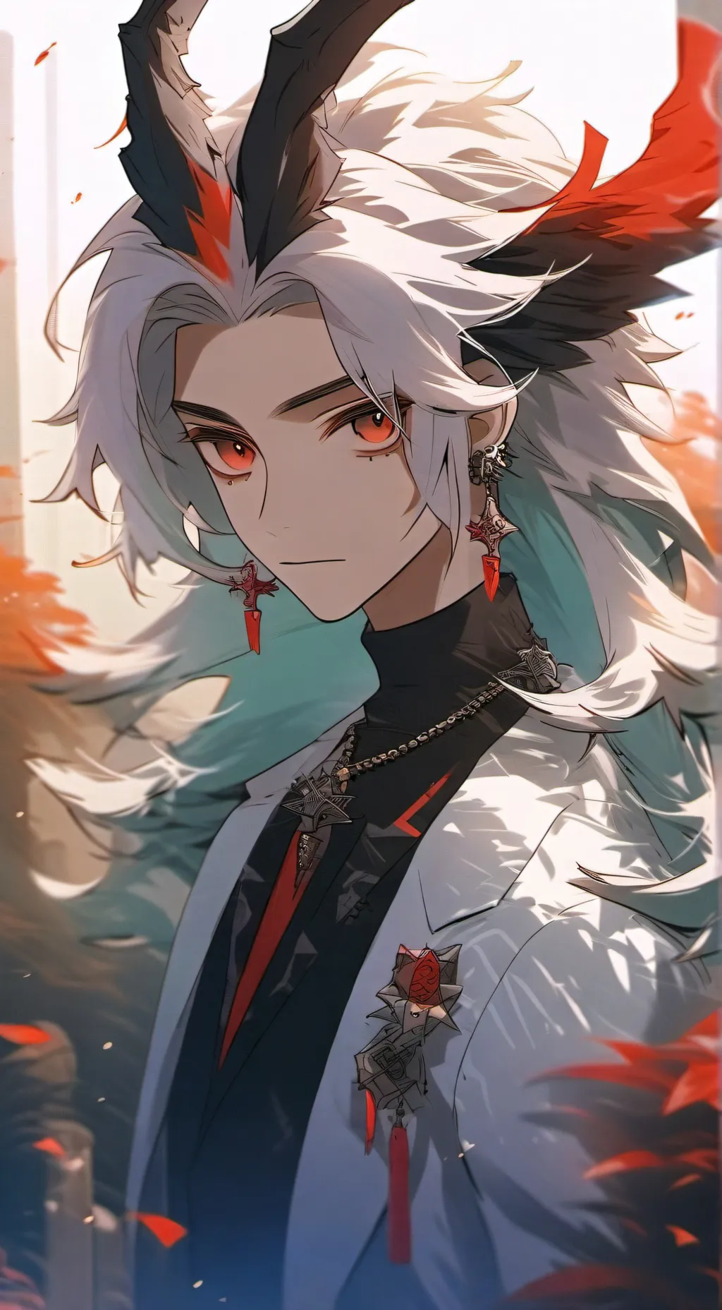 ai character: Lucifer HH background