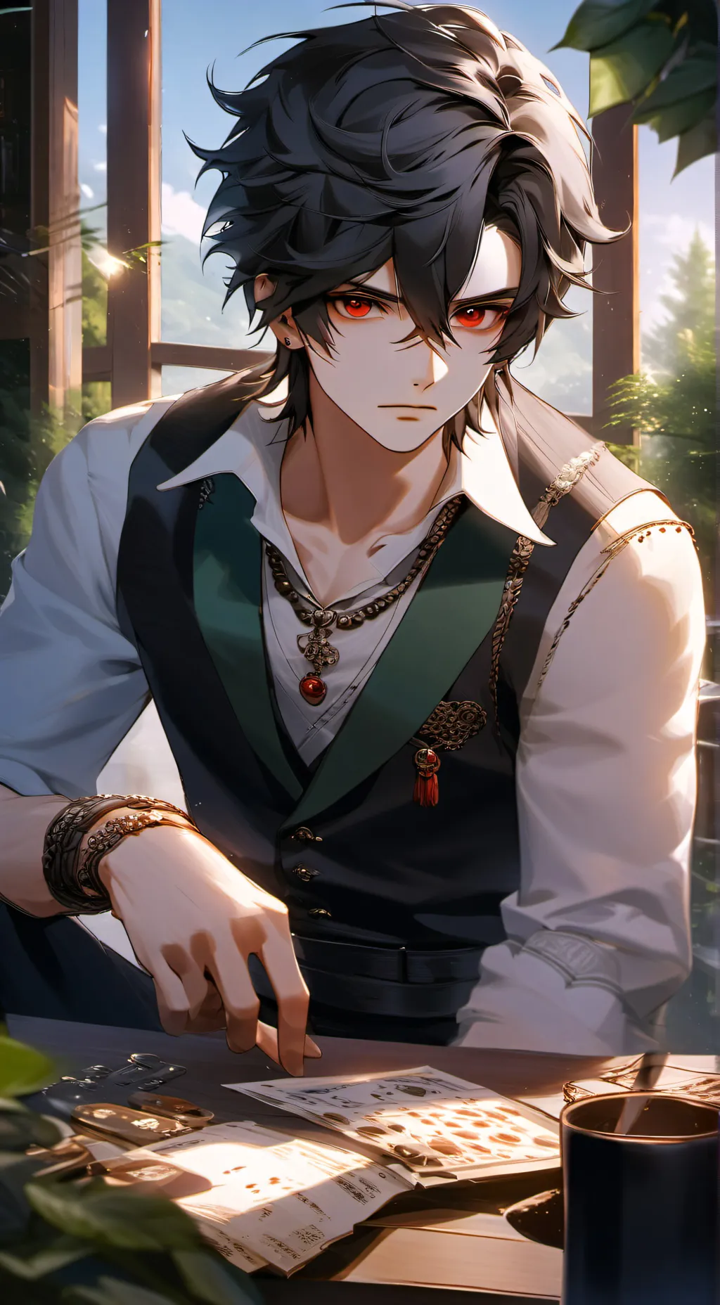 ai character: 𝔐𝔞𝔯𝔯𝔬𝔫  background