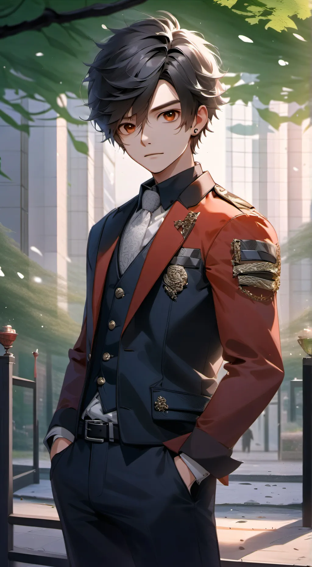 ai character: MHA pick me background