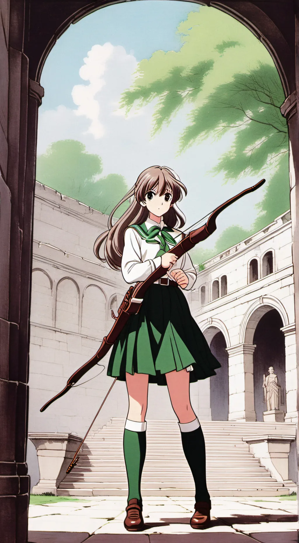 ai character: mina background