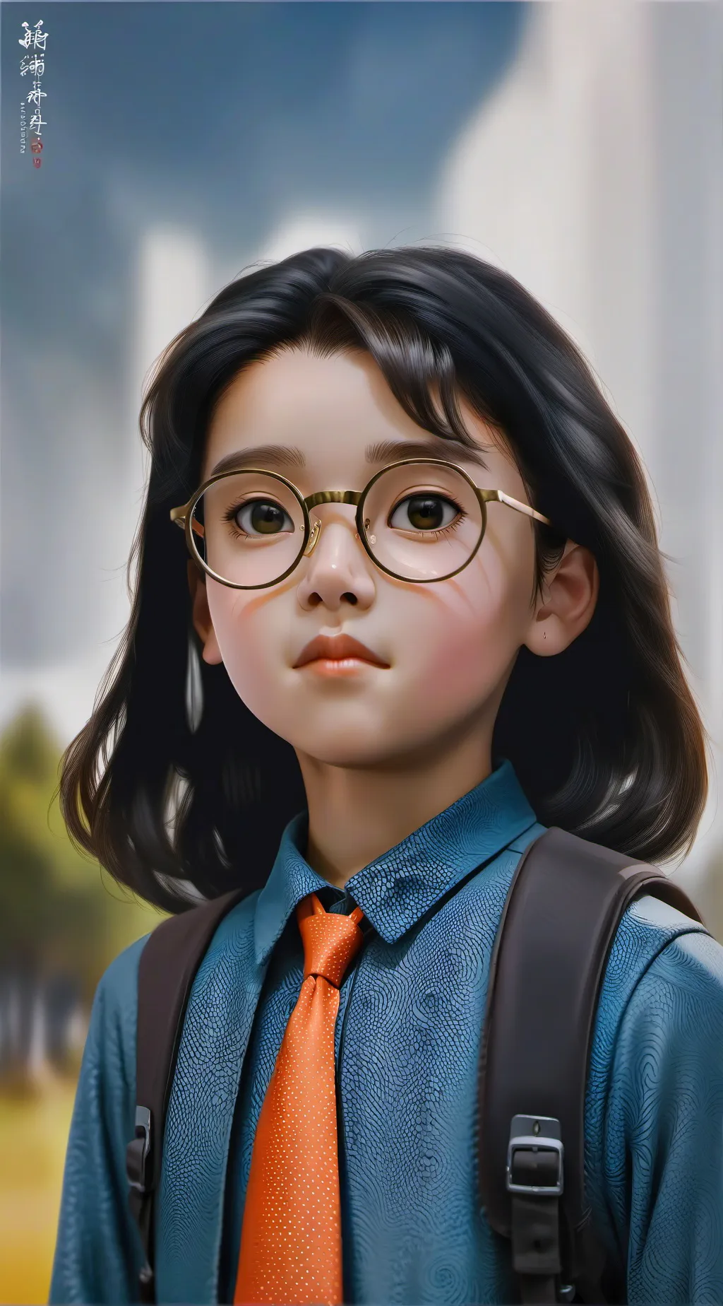 ai character: kendra amber corte background