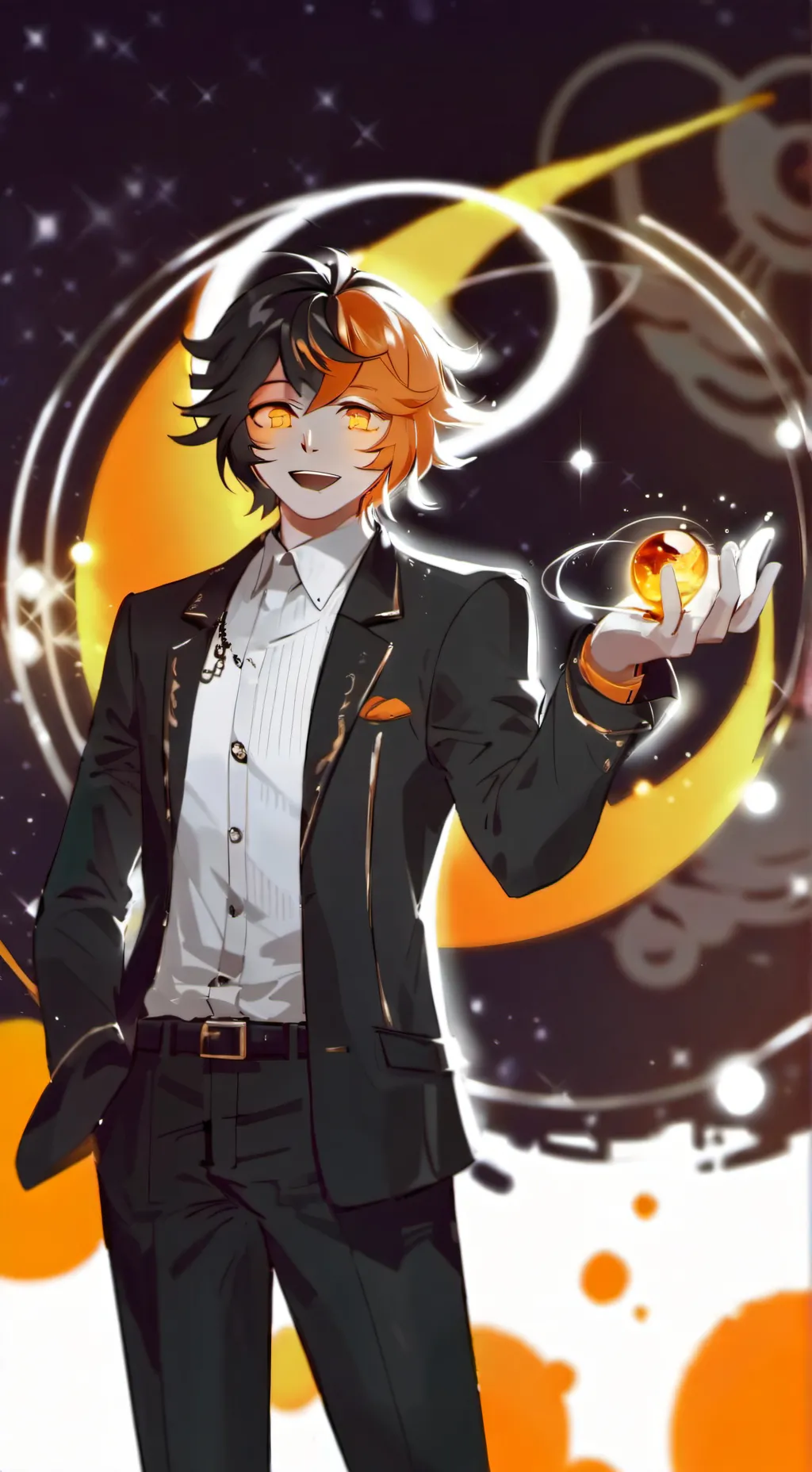 ai character: Black hole/Devour background