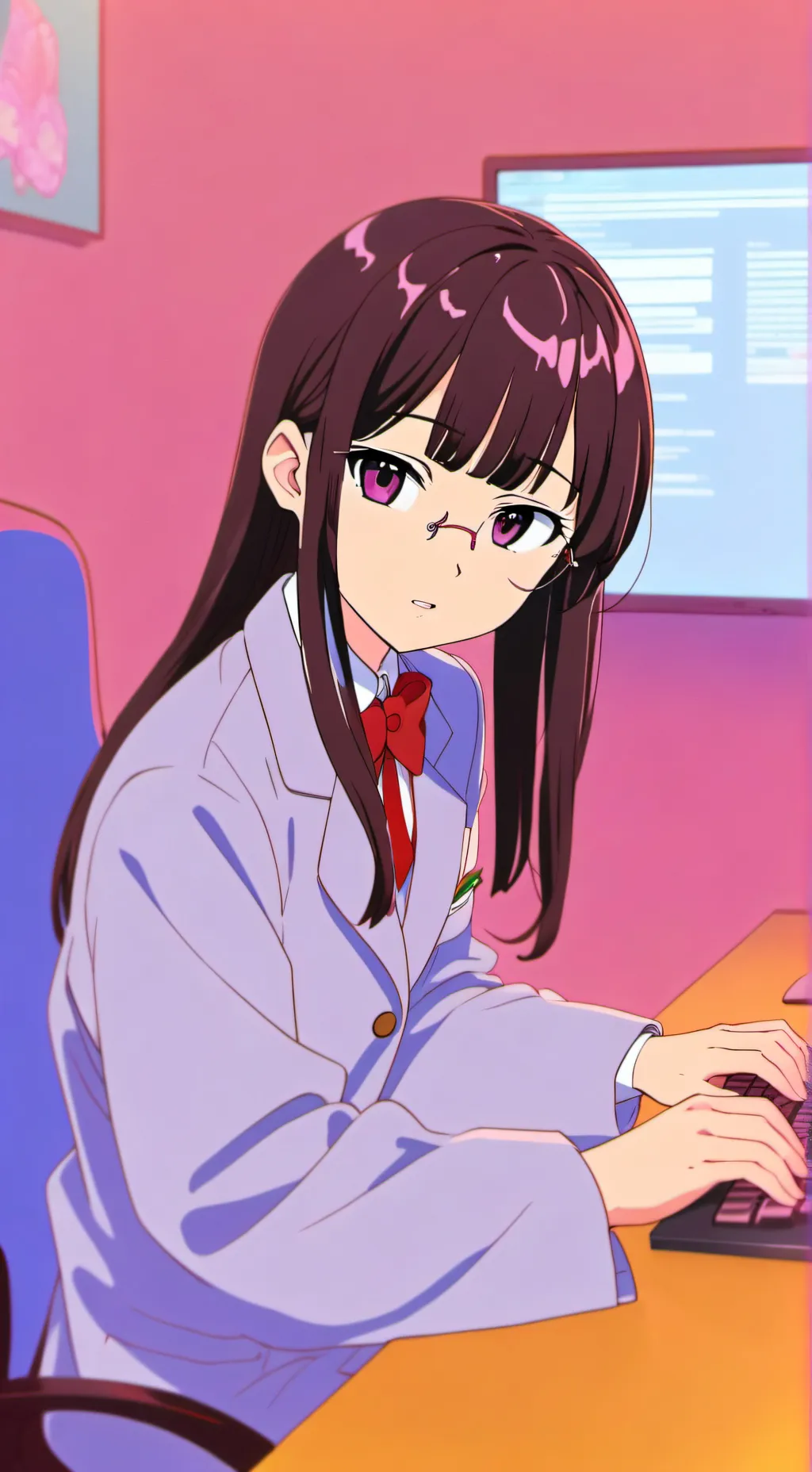 ai character: Mei background