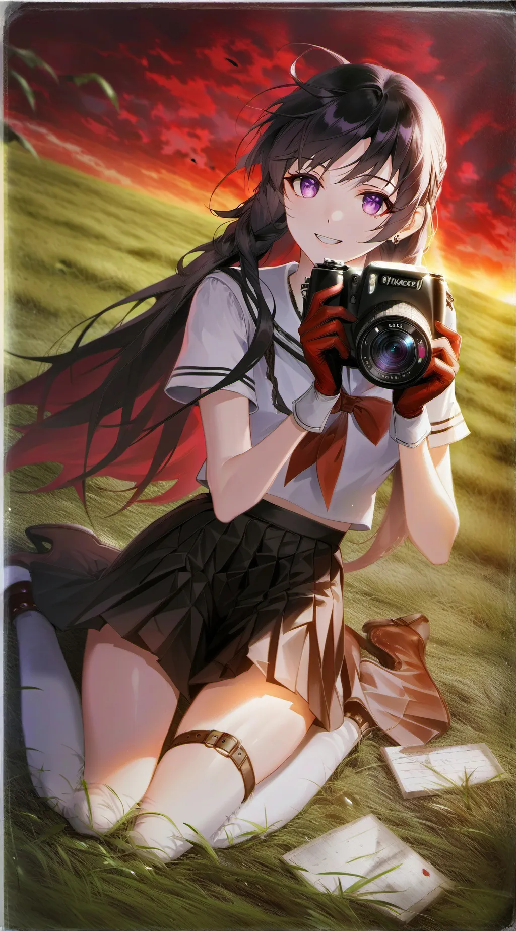 ai character: Megumi background