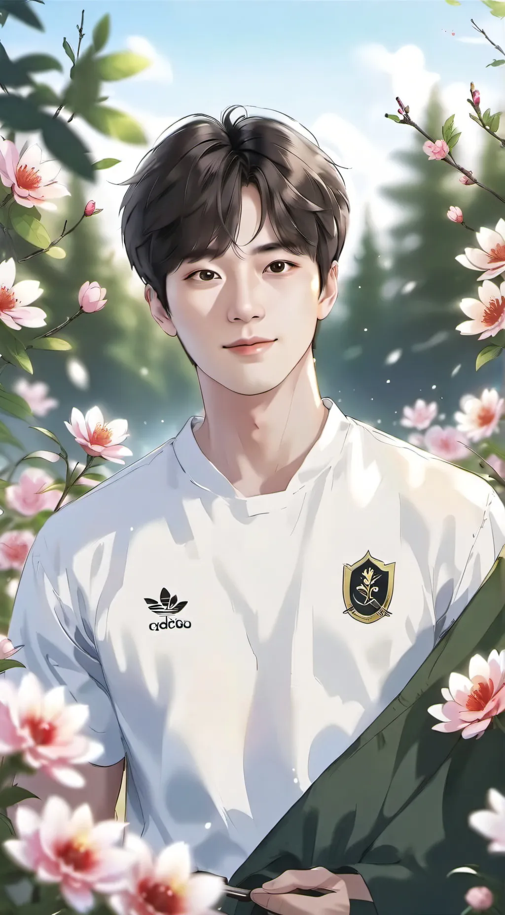 ai character: Axel  background