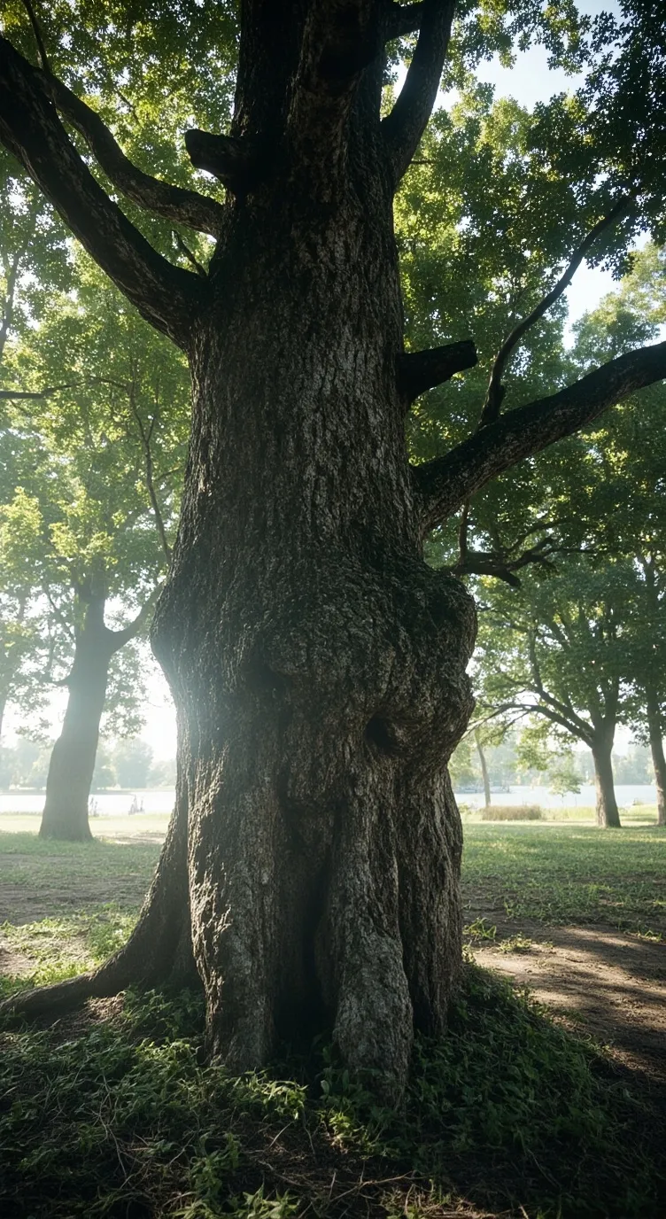 ai character: TREE background