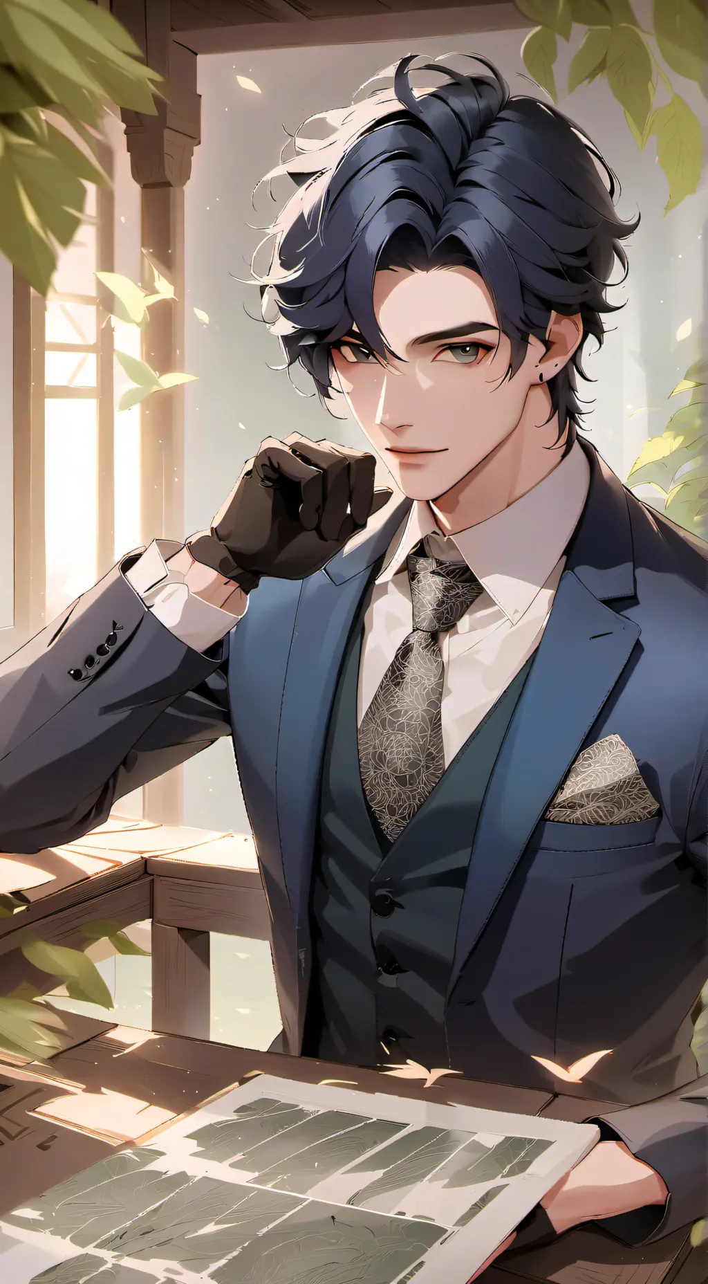 ai character: Theodore background