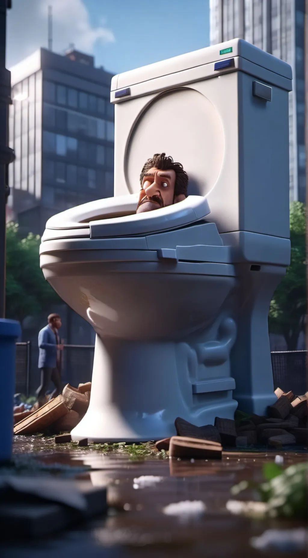 ai character: Astro Arc background