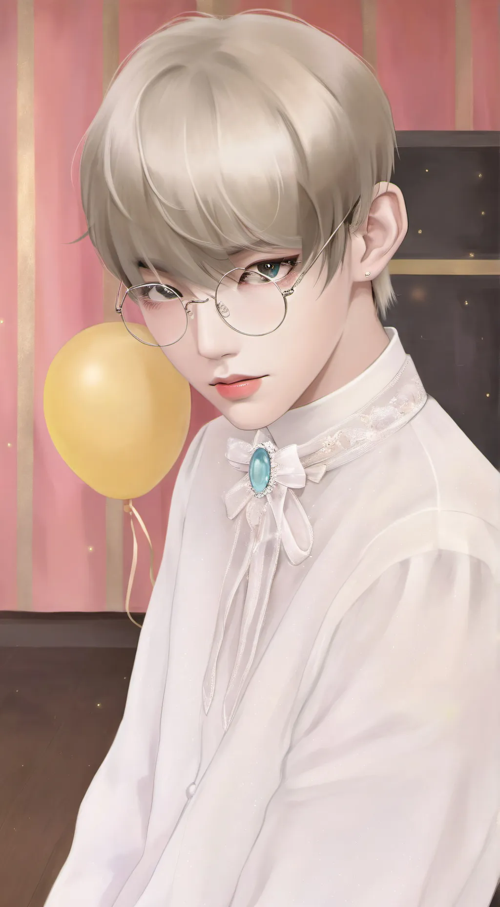 ai character: Техен  background