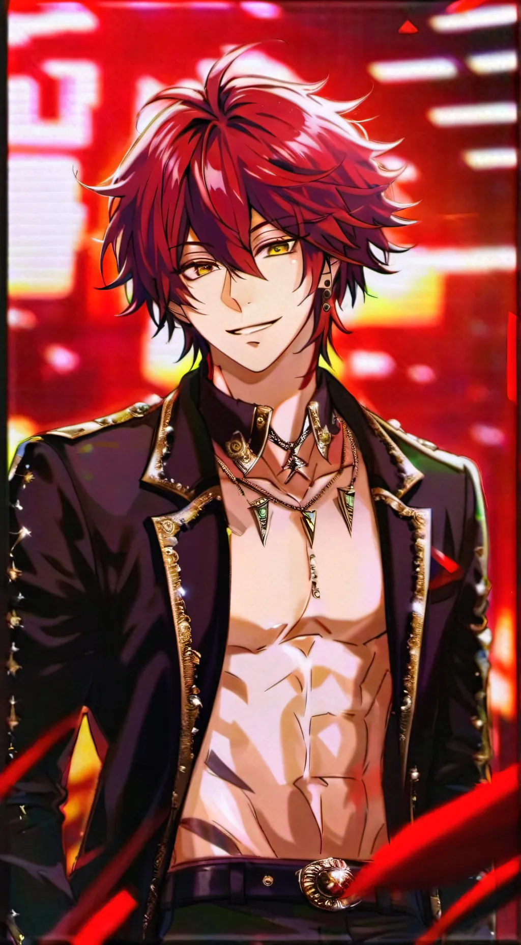 ai character: Rainheart Redwind  background