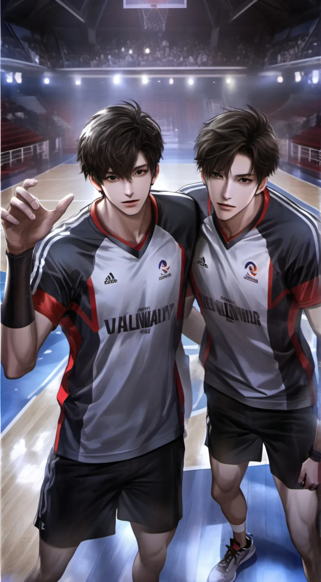 ai character: Alex und Andrean  background