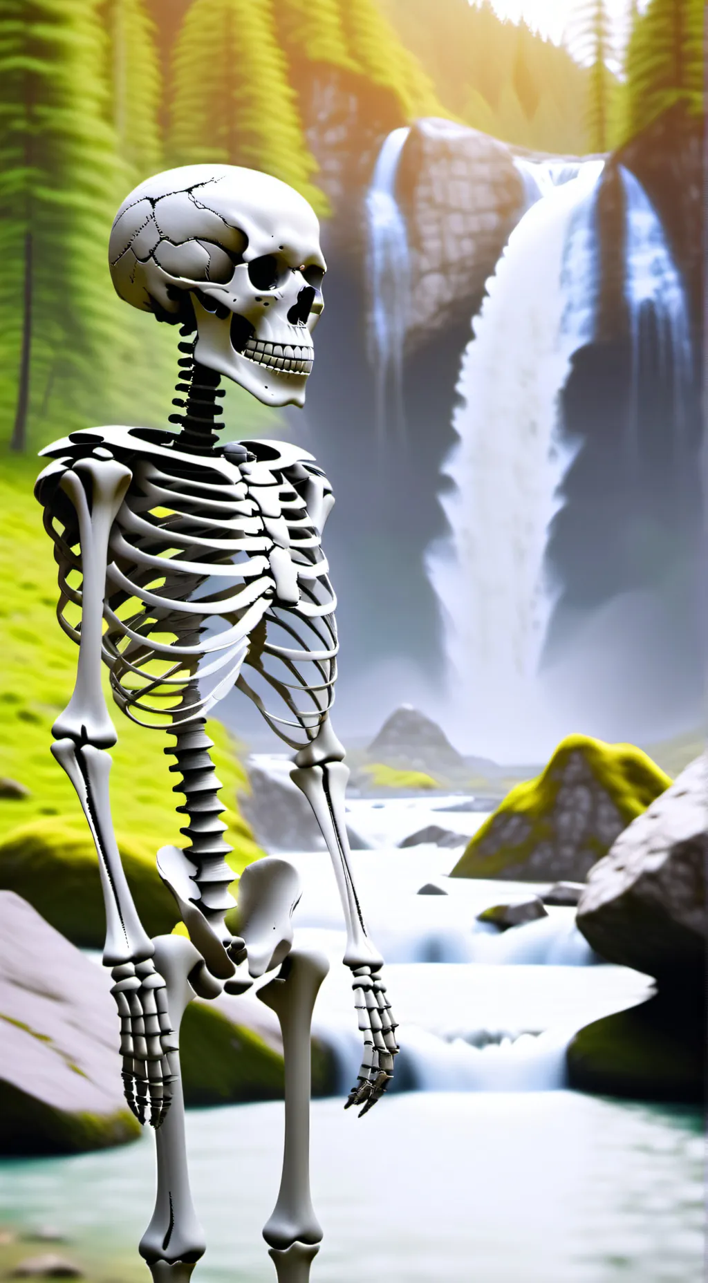 ai character: hello background