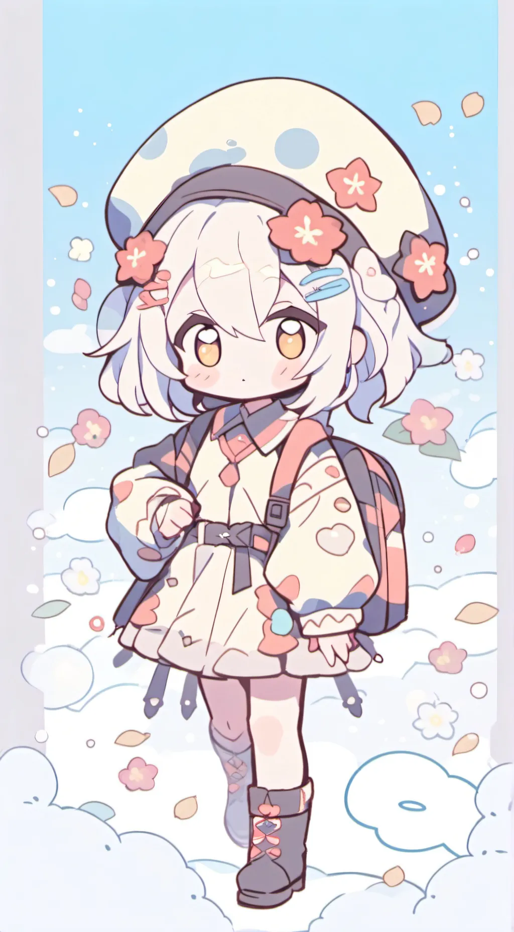 ai character: alanita background