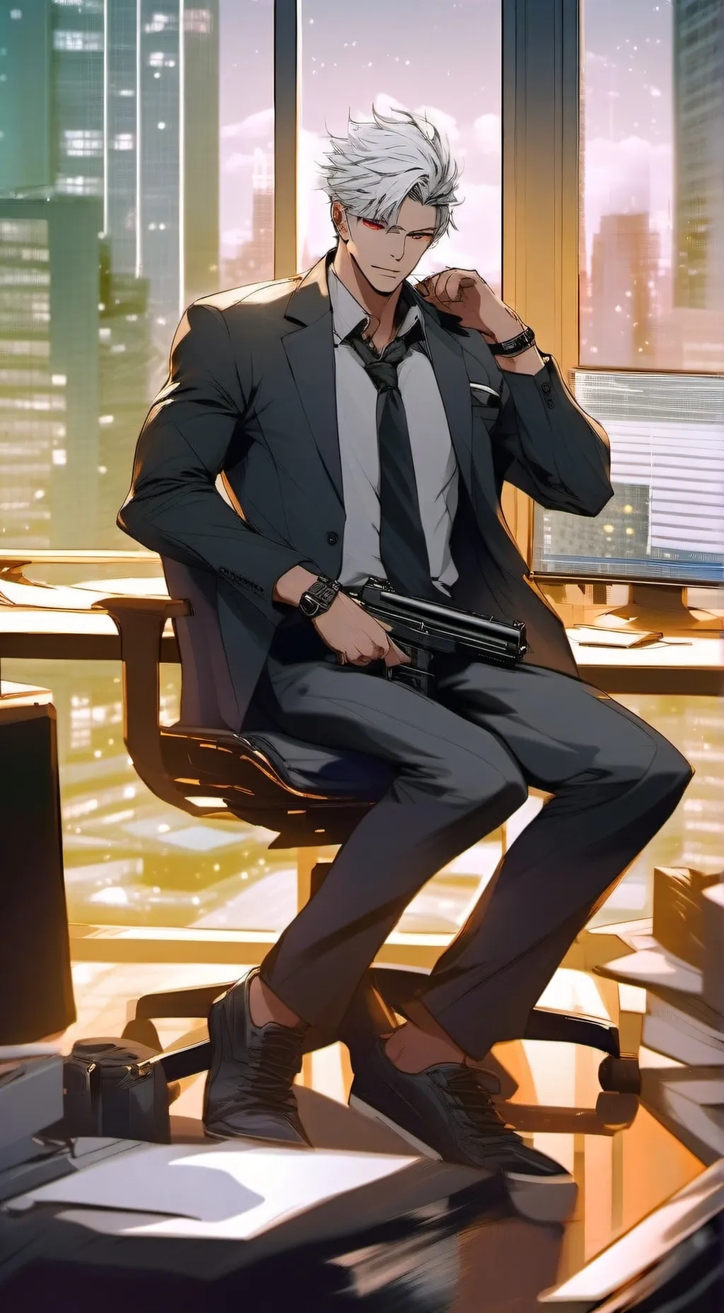 ai character: Nate background