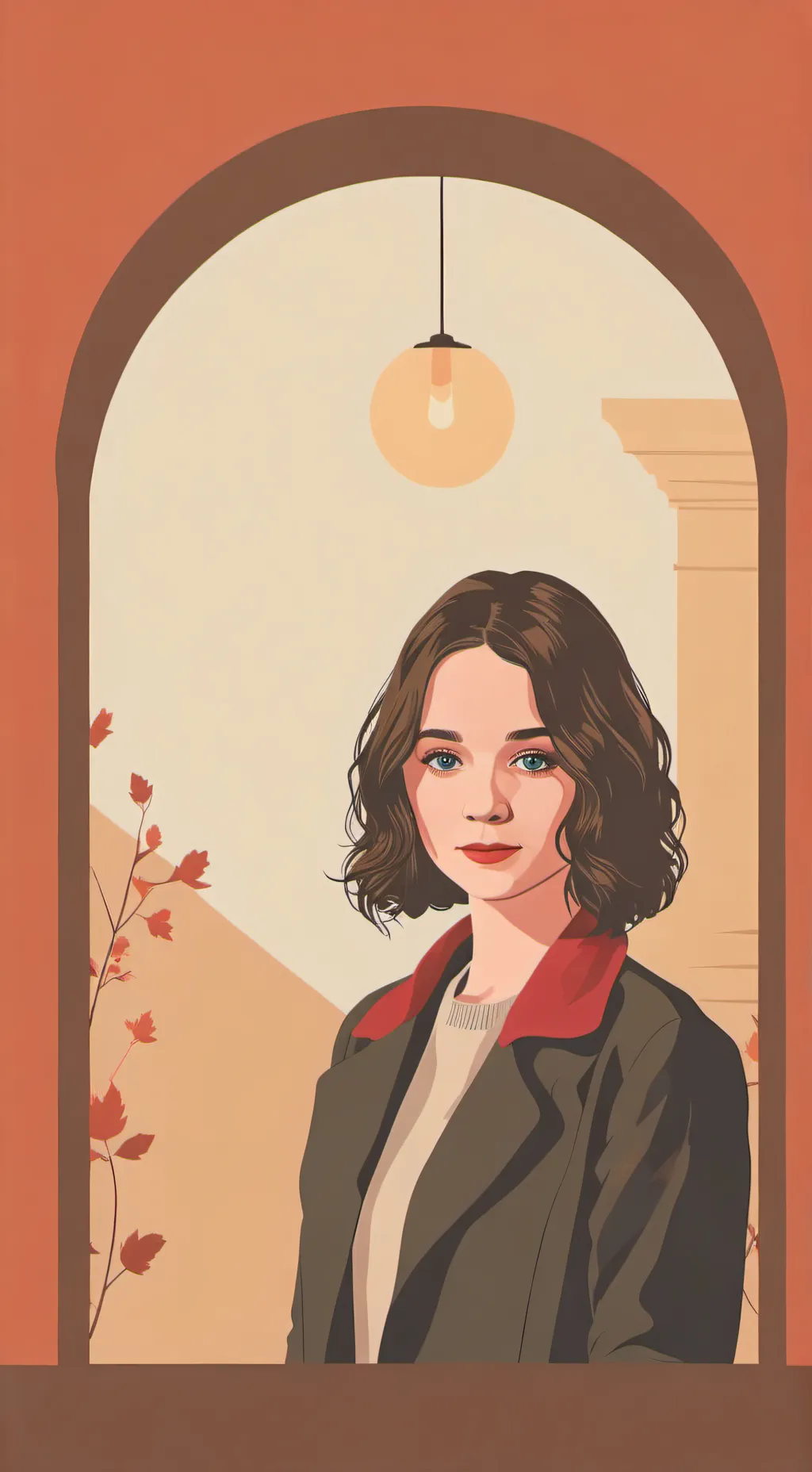 ai character: a good girl's guid background