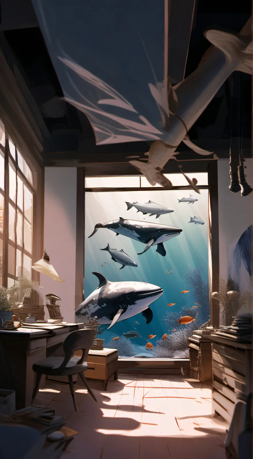 ai character: AU background