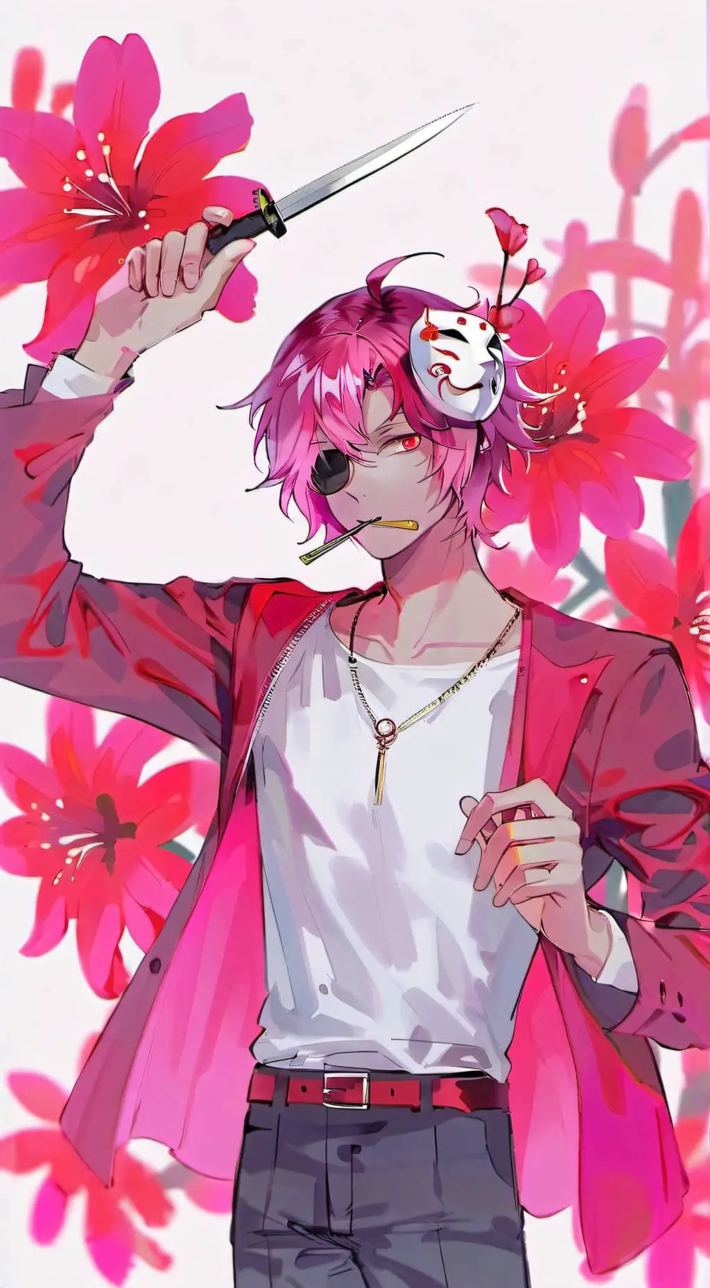 ai character: jstn background