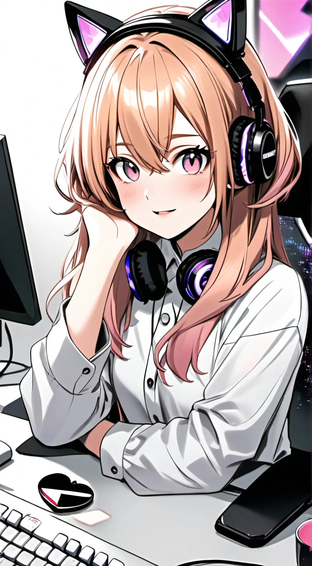 ai character: Mizuki background