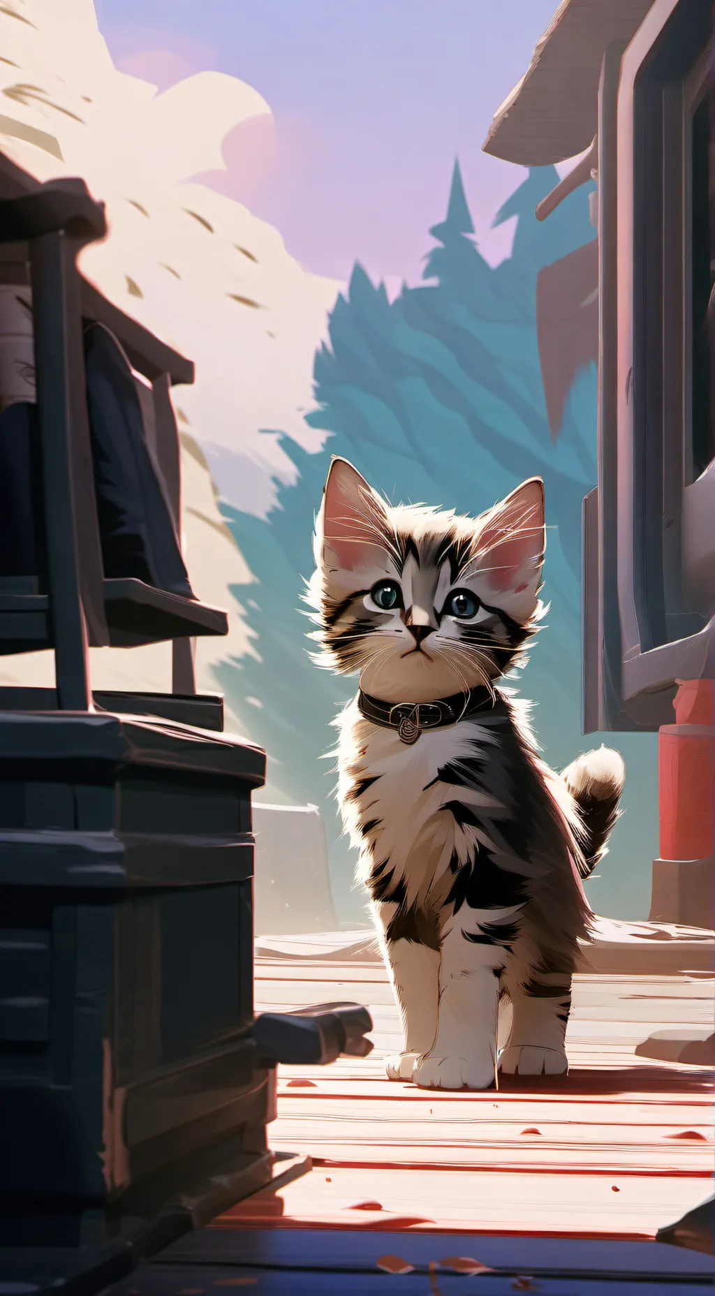 ai character: her name is Mary  background