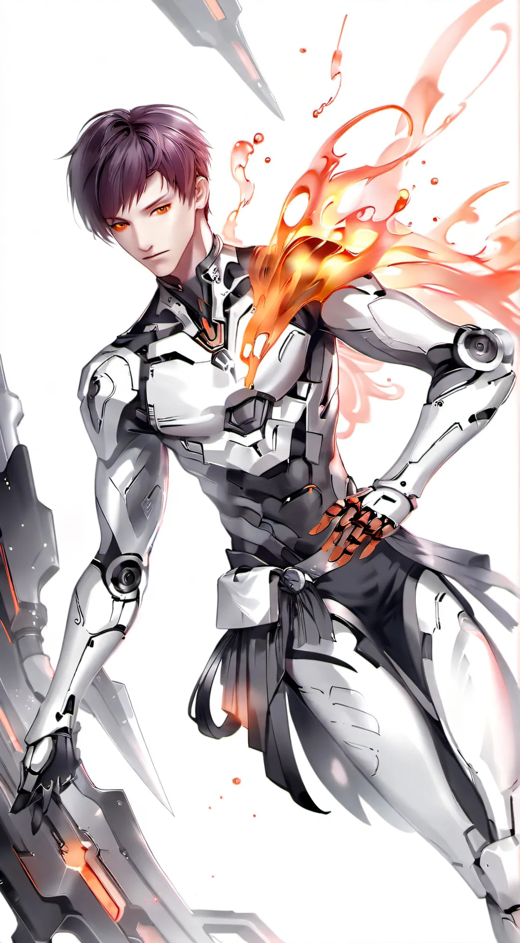 ai character: genos background