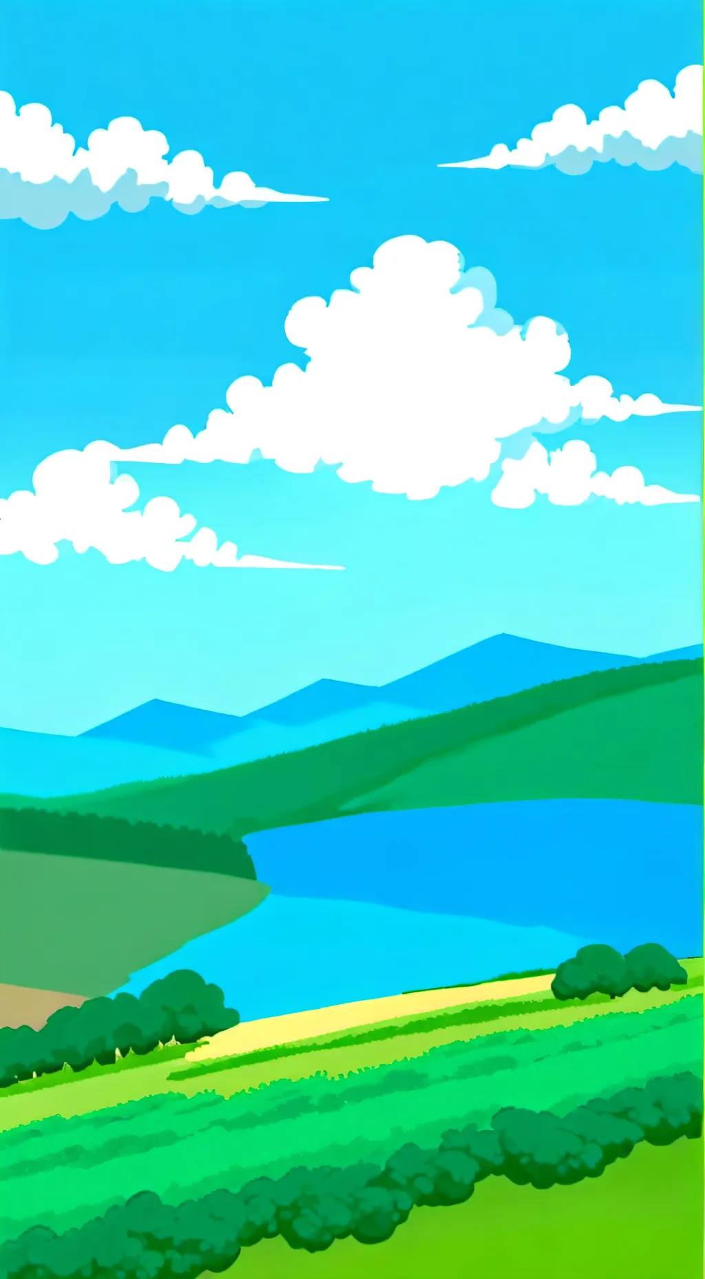 ai character: Sprunki :D background