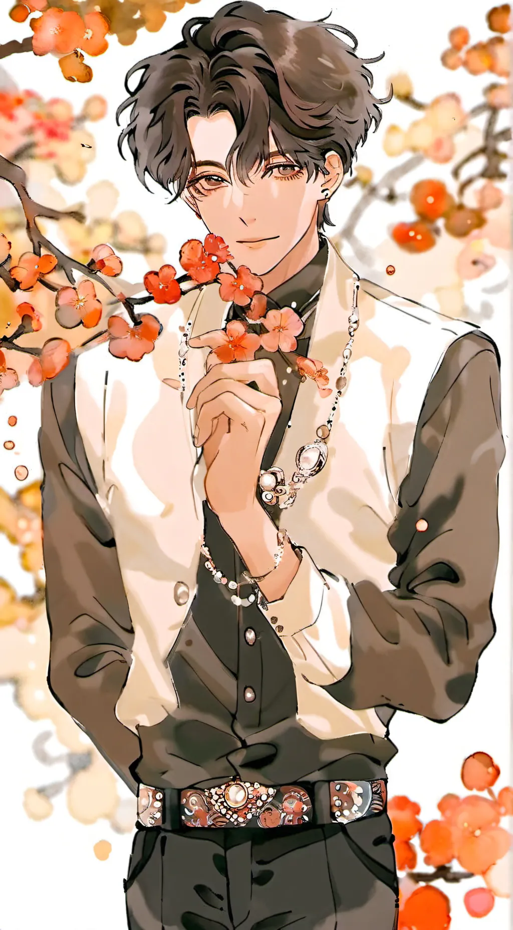 ai character: Oliver🥰 background