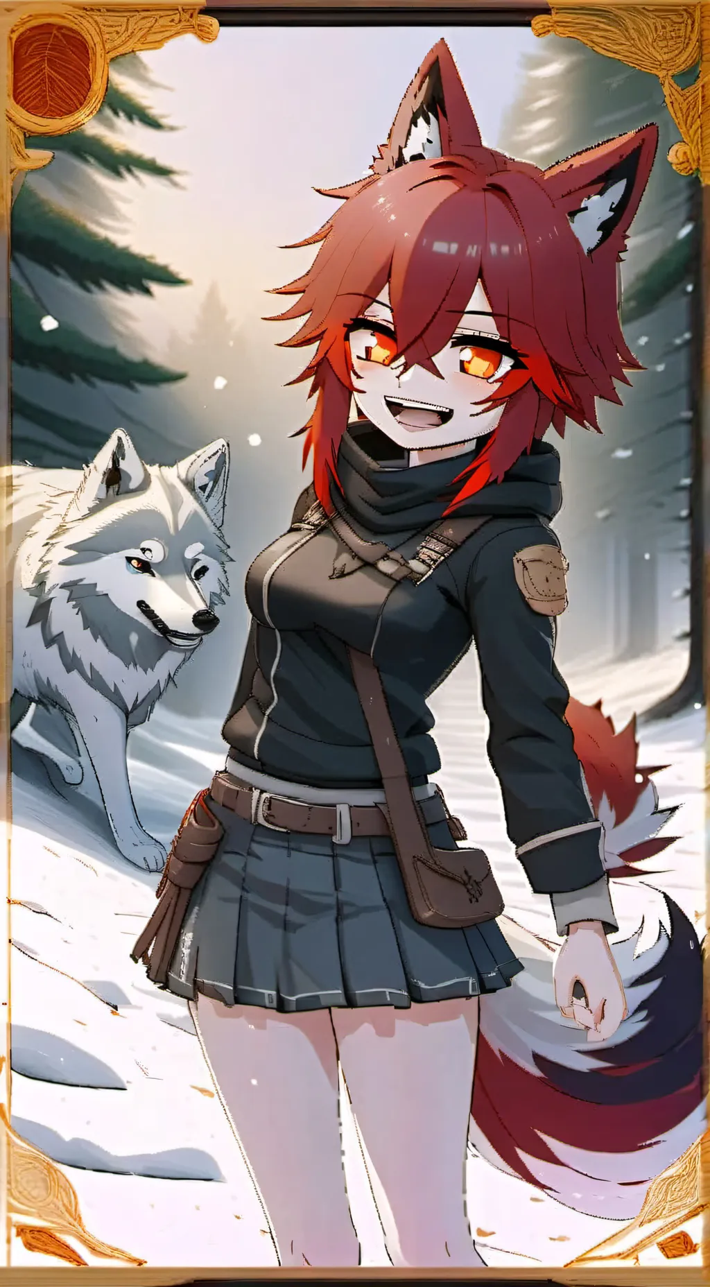 ai character: yune YT (im a fan) background