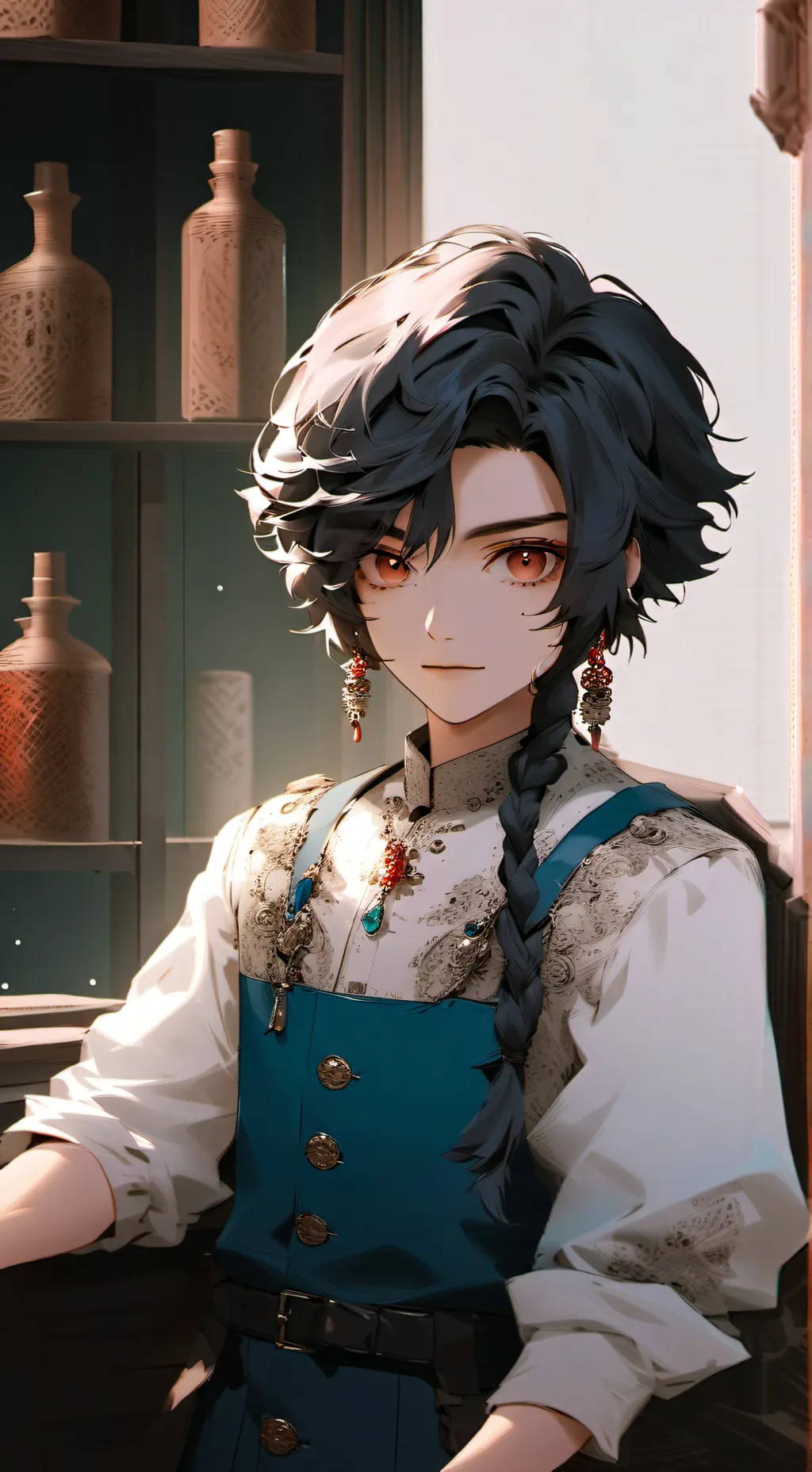 ai character: Daniel  background