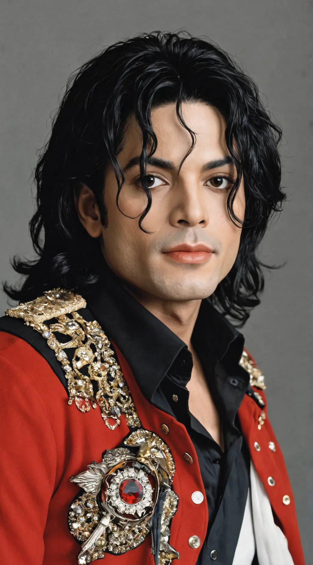 ai character: Michael Jackson background