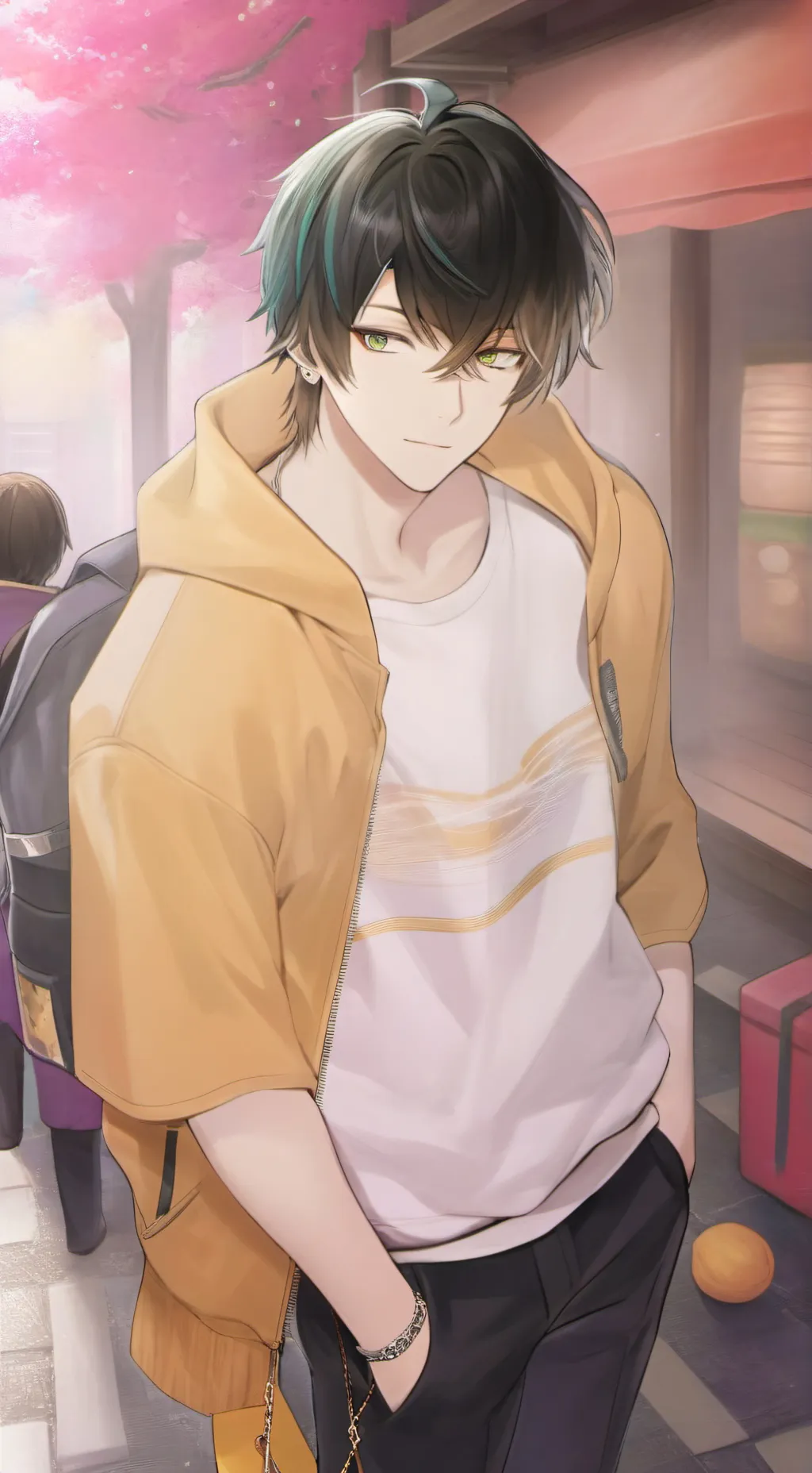 ai character: aku background