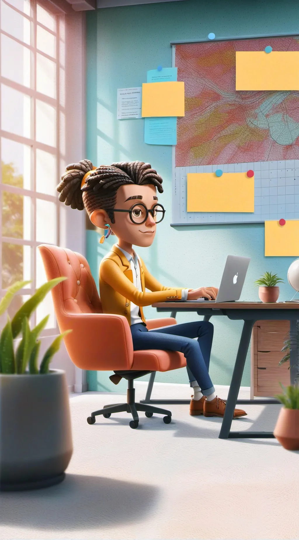 ai character: The Diversity Tycoon background